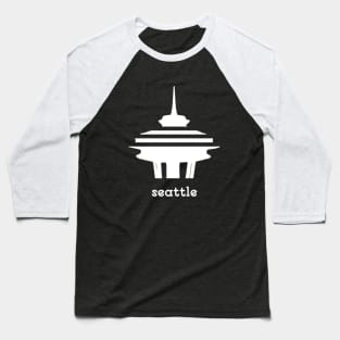 Seattle by night Baseball T-Shirt